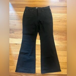 Black Madewell Flare Jeans